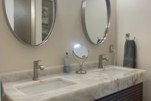 Popular Stone Materials for Bathroom Countertops